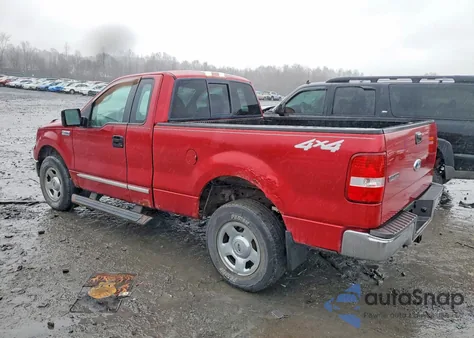 2007 Ford F150 из США, поврежденный, VIN 1FTRF14587NA11794